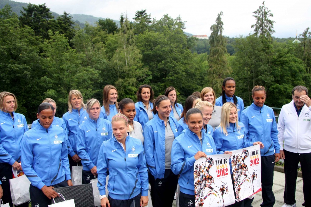 Équipe de France de football féminin 2012