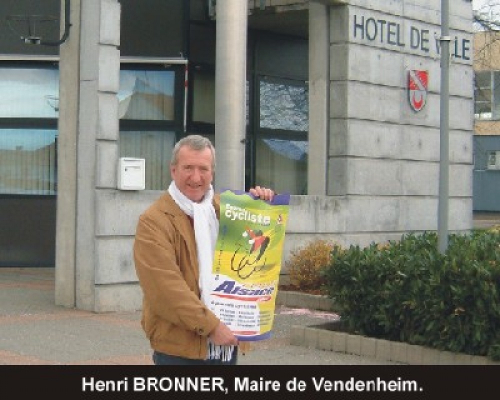 Henri BRONNER, Maire de Vendenheim