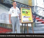 Général DORANGE, Gouverneur militaire de Strasbourg