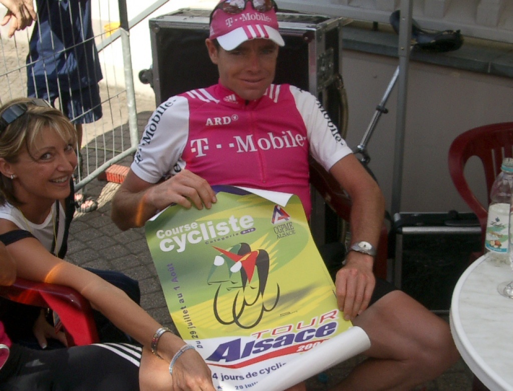 Cadel EVANS, cycliste professionnel