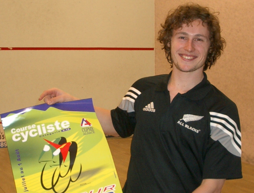 Grégory GAULTIER, squasheur professionnel