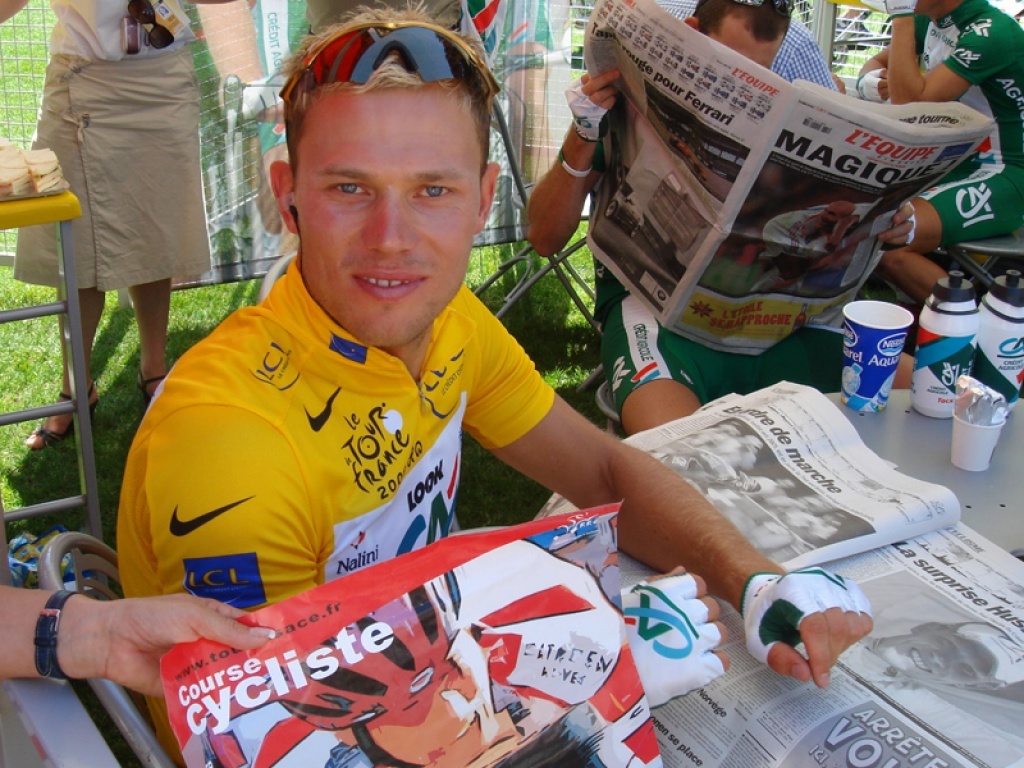Thor HUSHOVD, cycliste professionnel