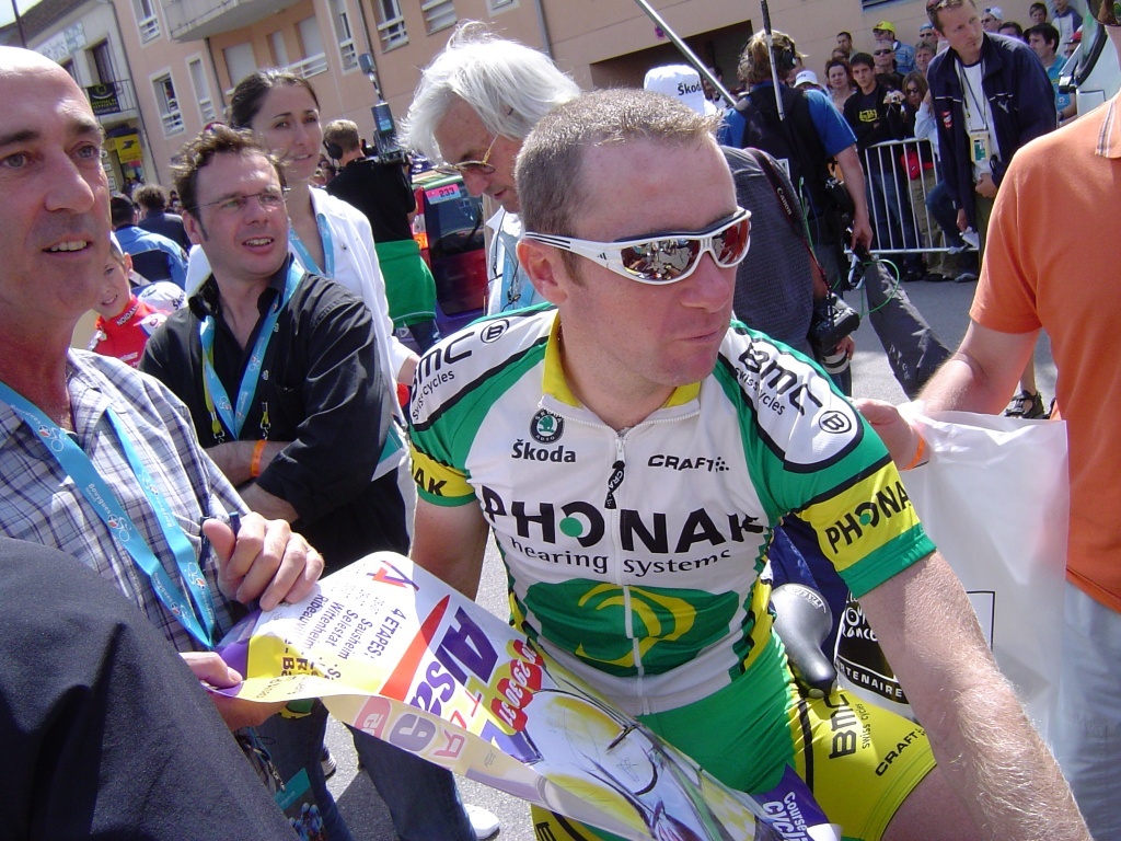 Nicolas JALABERT, cycliste professionnel