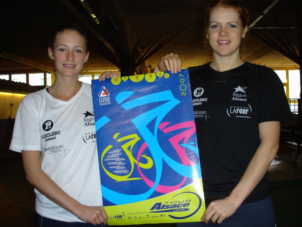 Daniela SCHUMANN et Vanessa ATKINSON, squasheuses professionnelles