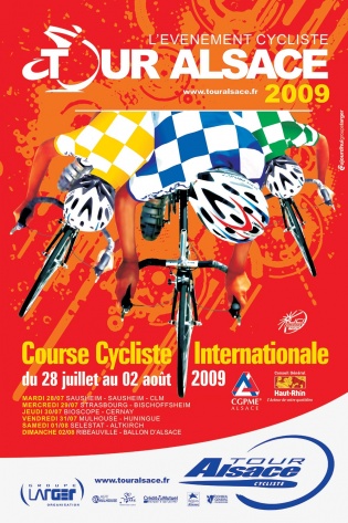 Affiche Tour Alsace 2009