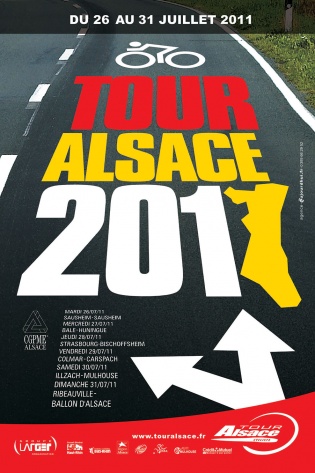 Affiche Tour Alsace 2011