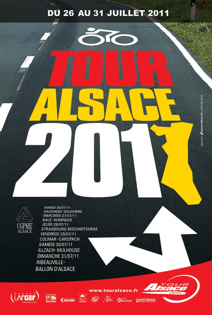 Affiche Tour Alsace 2011