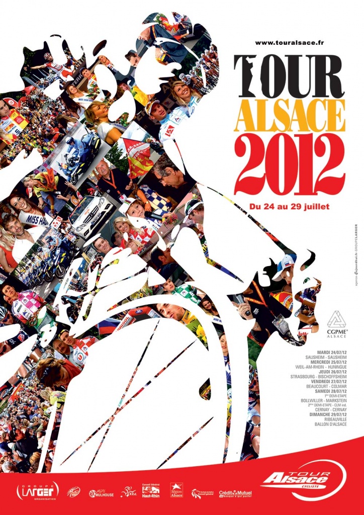 Affiche Tour Alsace 2012