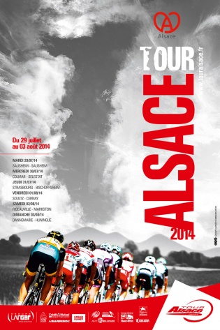 Affiche Tour Alsace 2014