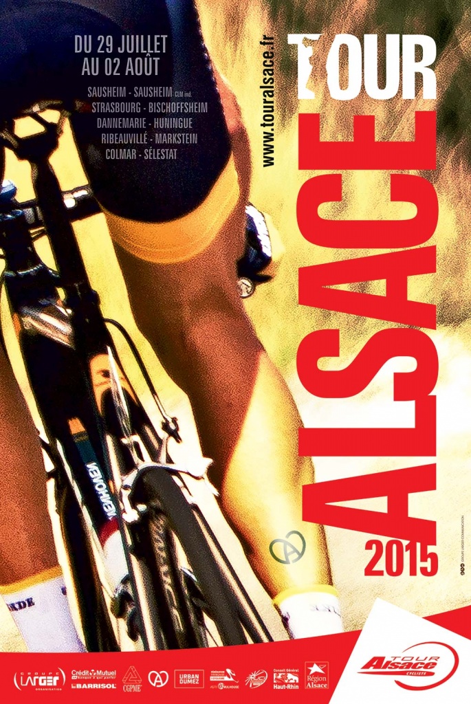 Affiche Tour Alsace 2015