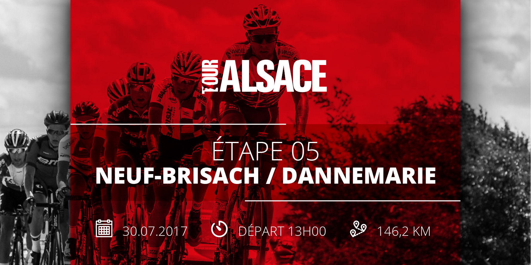 Tour alsace 2017 Neuf Brisach Dannemarie